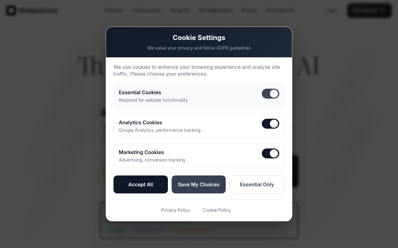 MultipleChat screenshot