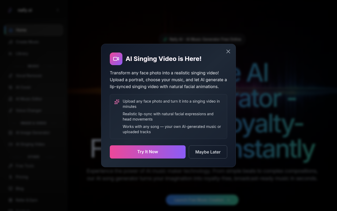 Nafy AI screenshot