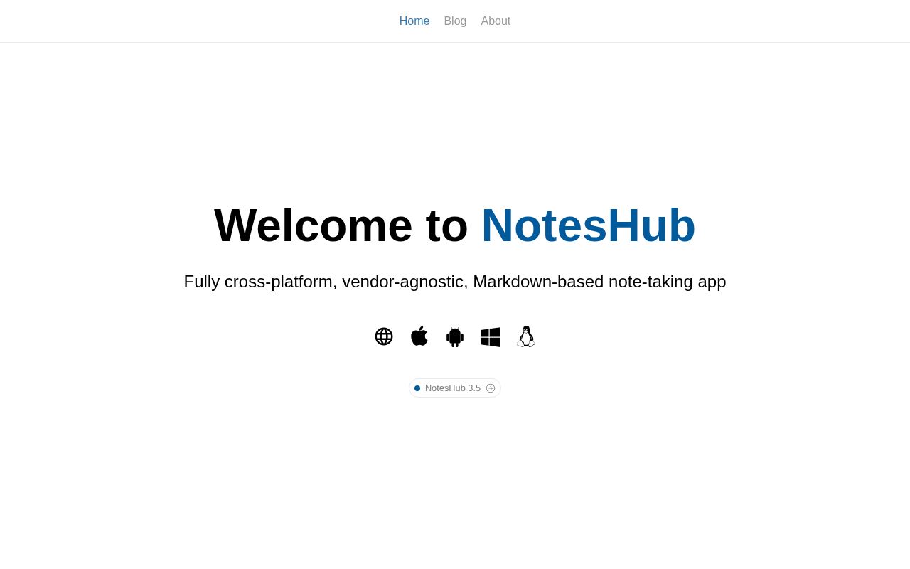 Noteshub screenshot