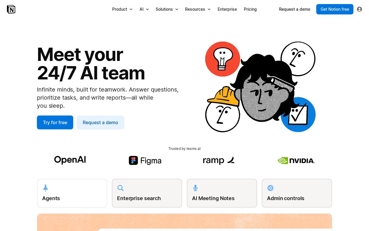 Notion AI screenshot