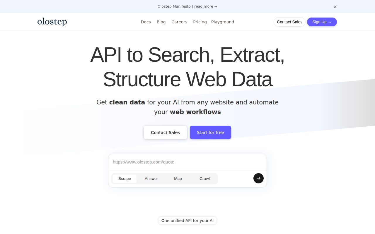 Olostep Review 2026: Pricing, Pros & Alternatives | TryAnAI