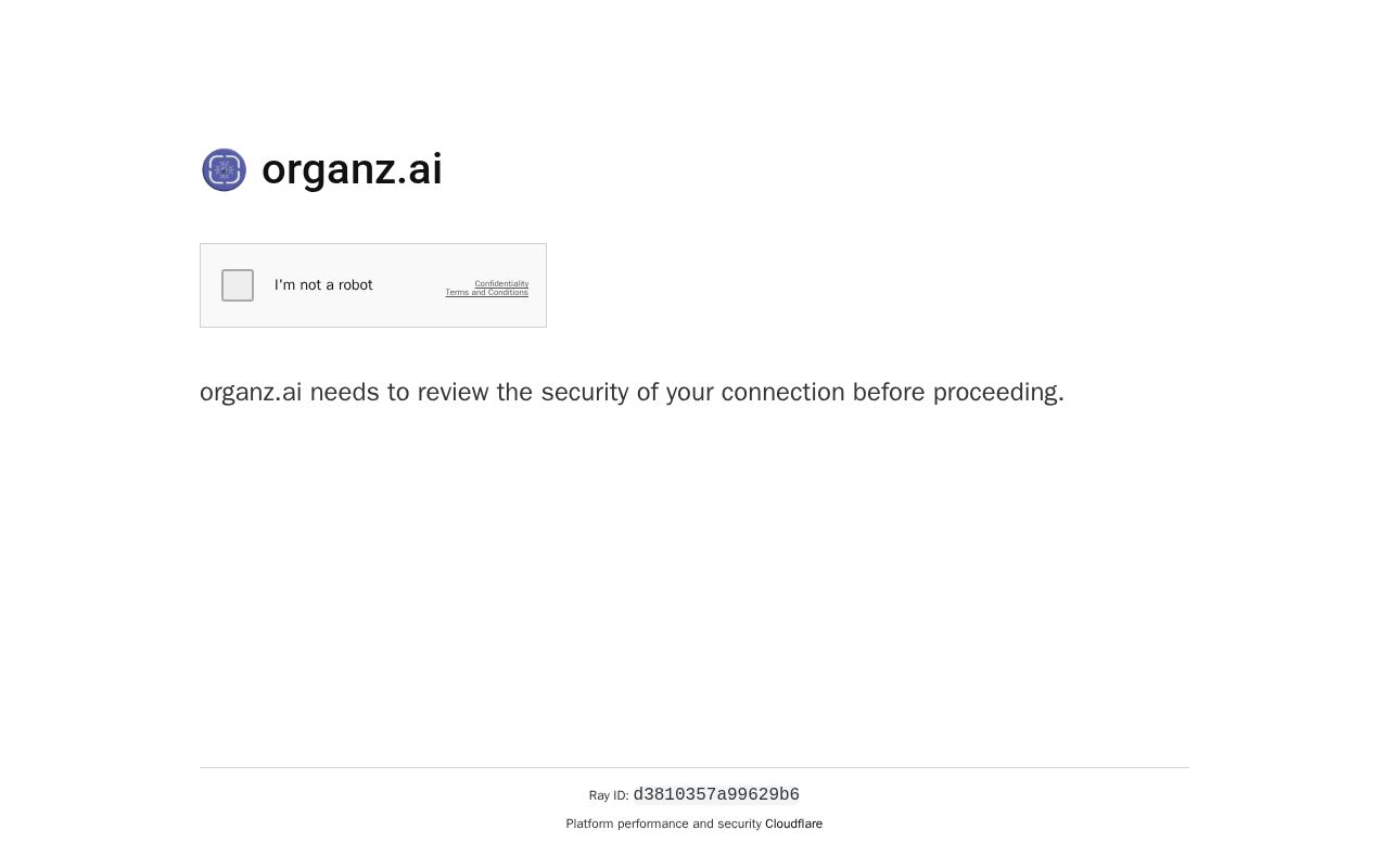 Organz.ai screenshot