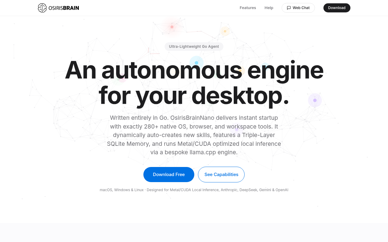 OsirisBrain screenshot