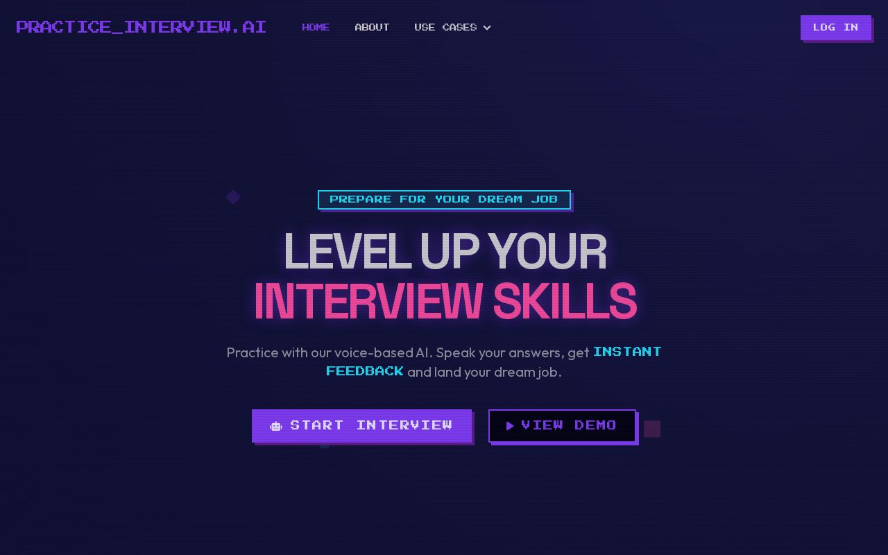 PracticeInterview screenshot