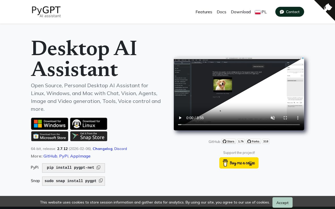 PyGPT screenshot