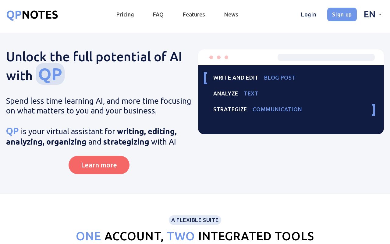 QPNnotes screenshot