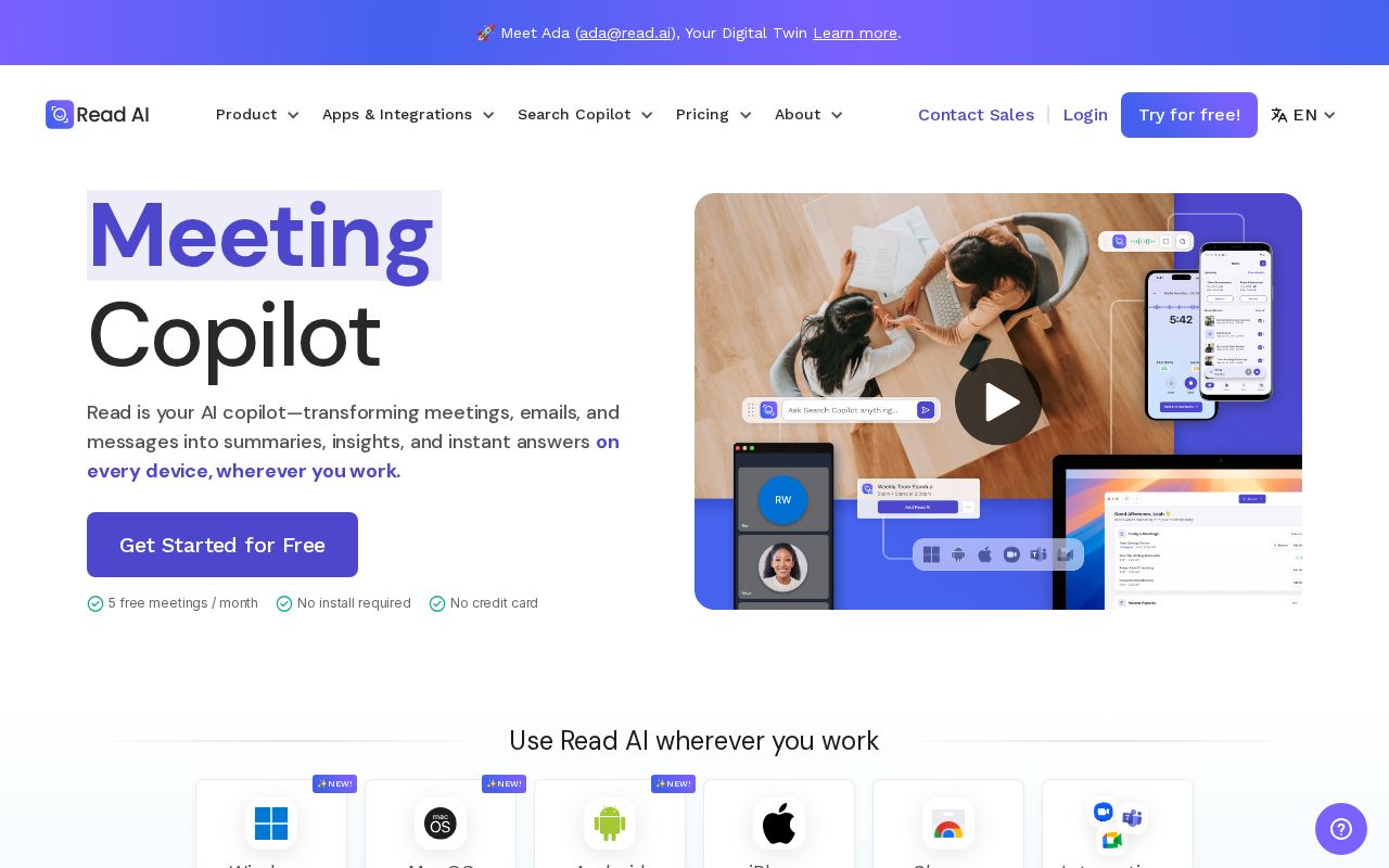 Read AI screenshot