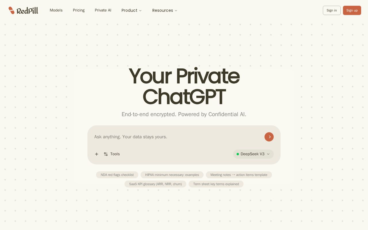 RedPill AI screenshot