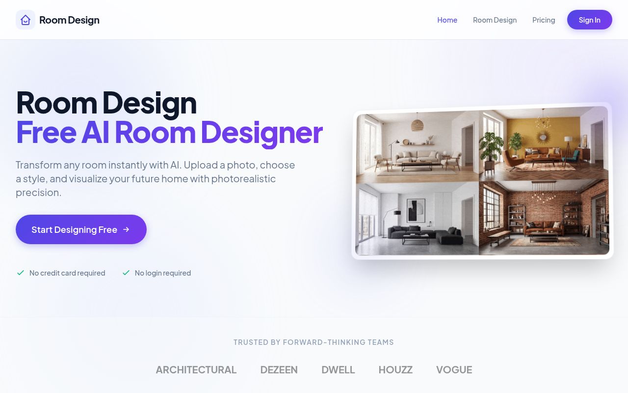 RoomDesign screenshot