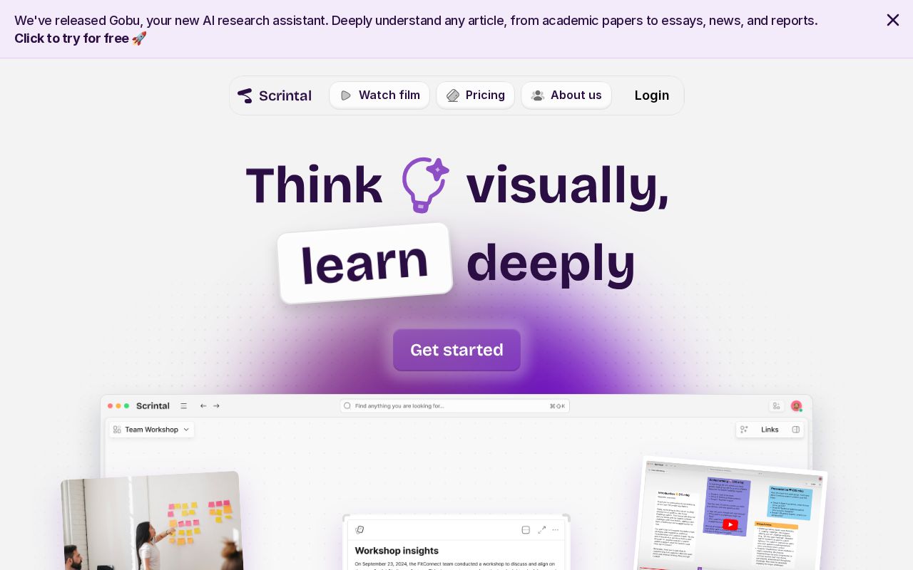 Scrintal screenshot