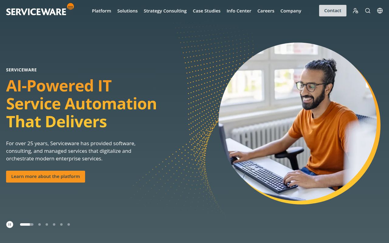 Serviceware ITFM Software screenshot
