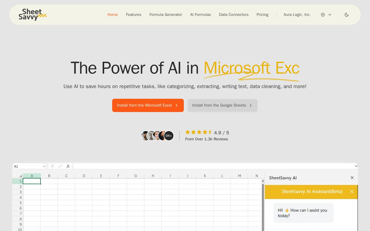 SheetSavvy AI screenshot