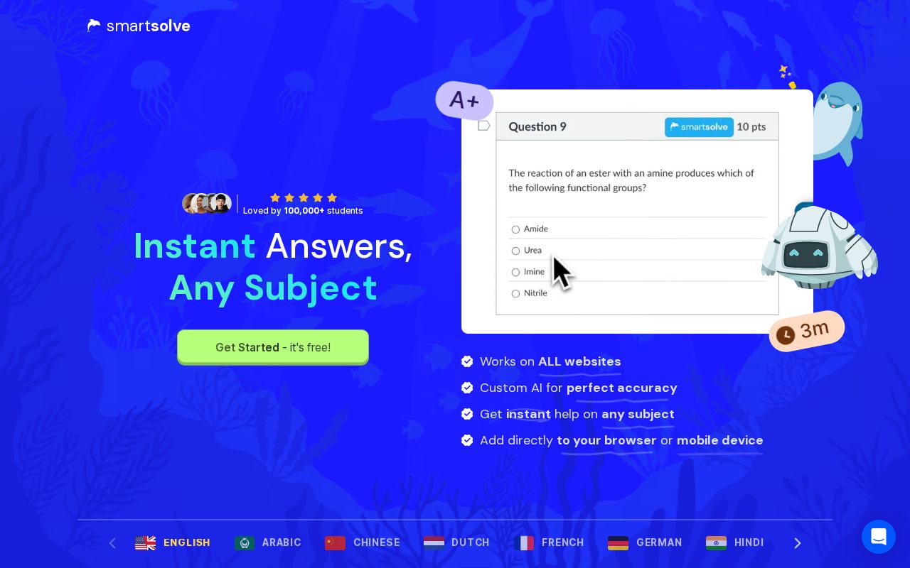 SmartSolve screenshot
