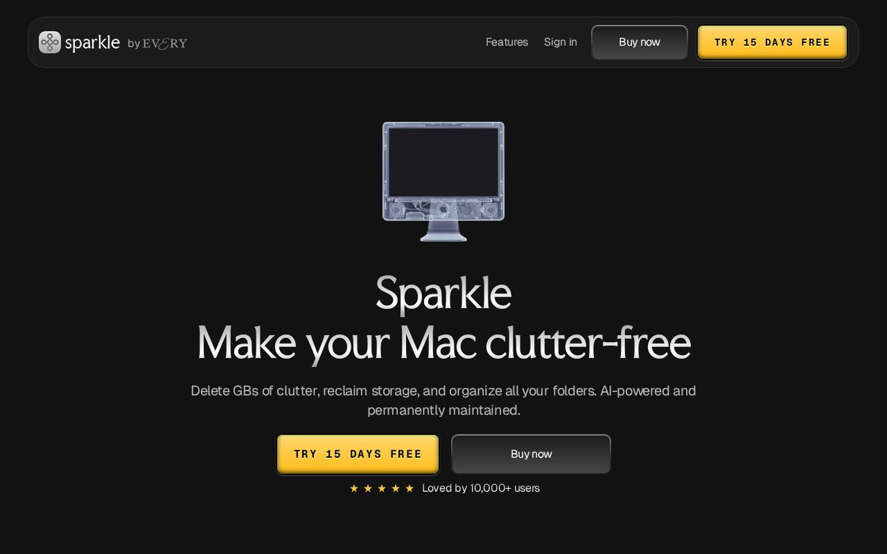 Sparkle screenshot