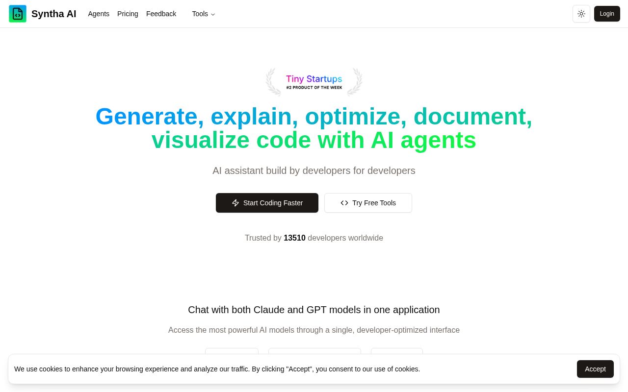 Syntha AI README Generator Review 2026 + Alternatives | TryAnAI