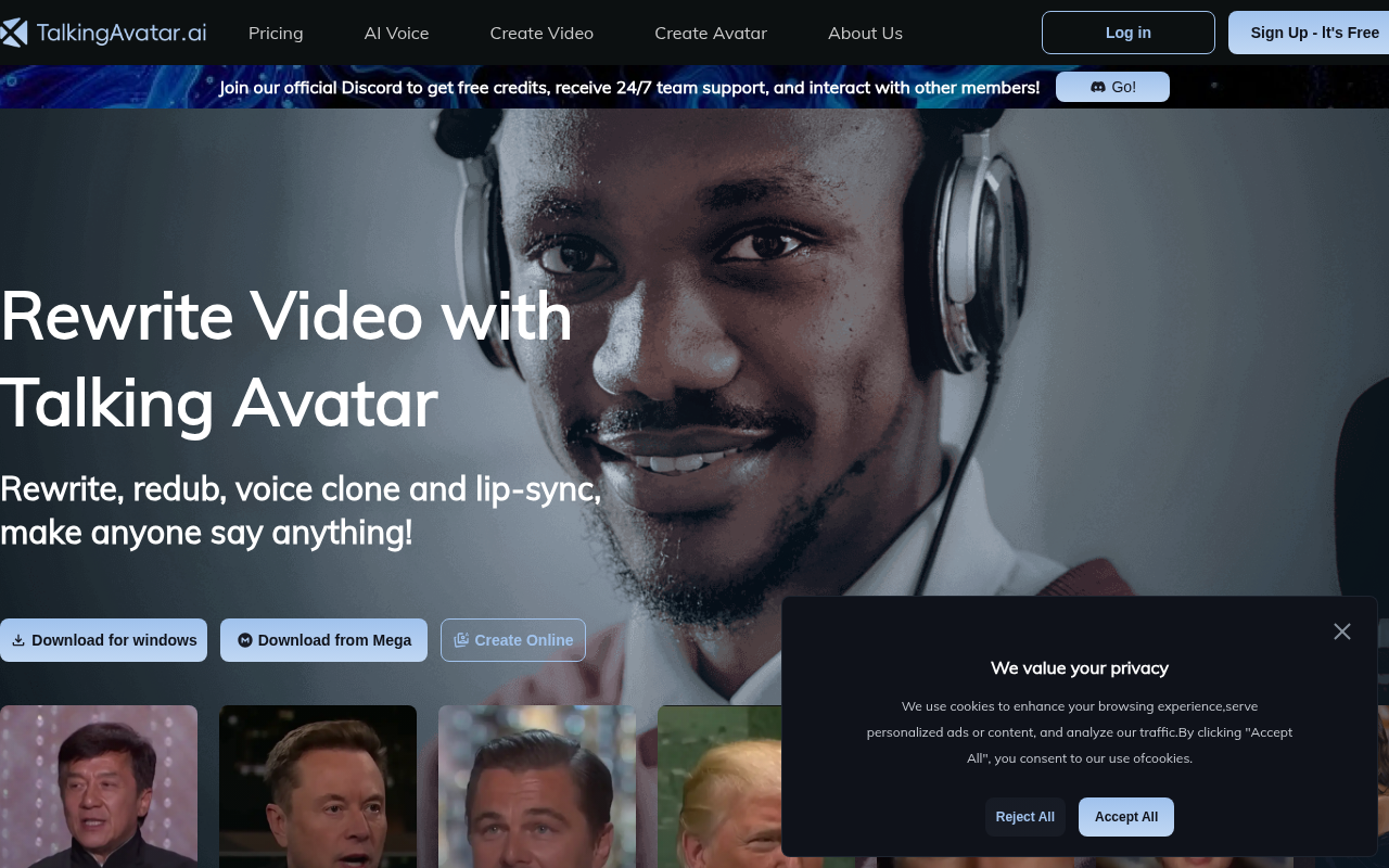Talking Avatar AI screenshot