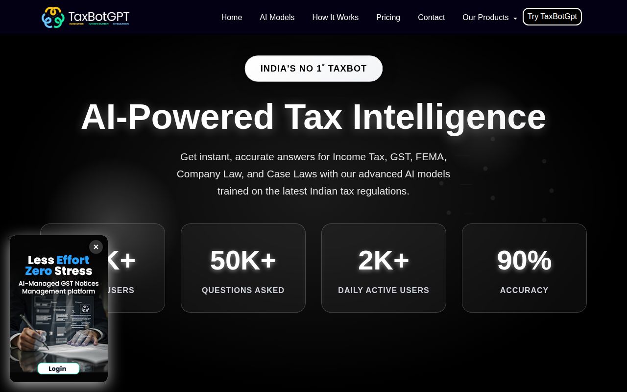 TaxBotGPT screenshot