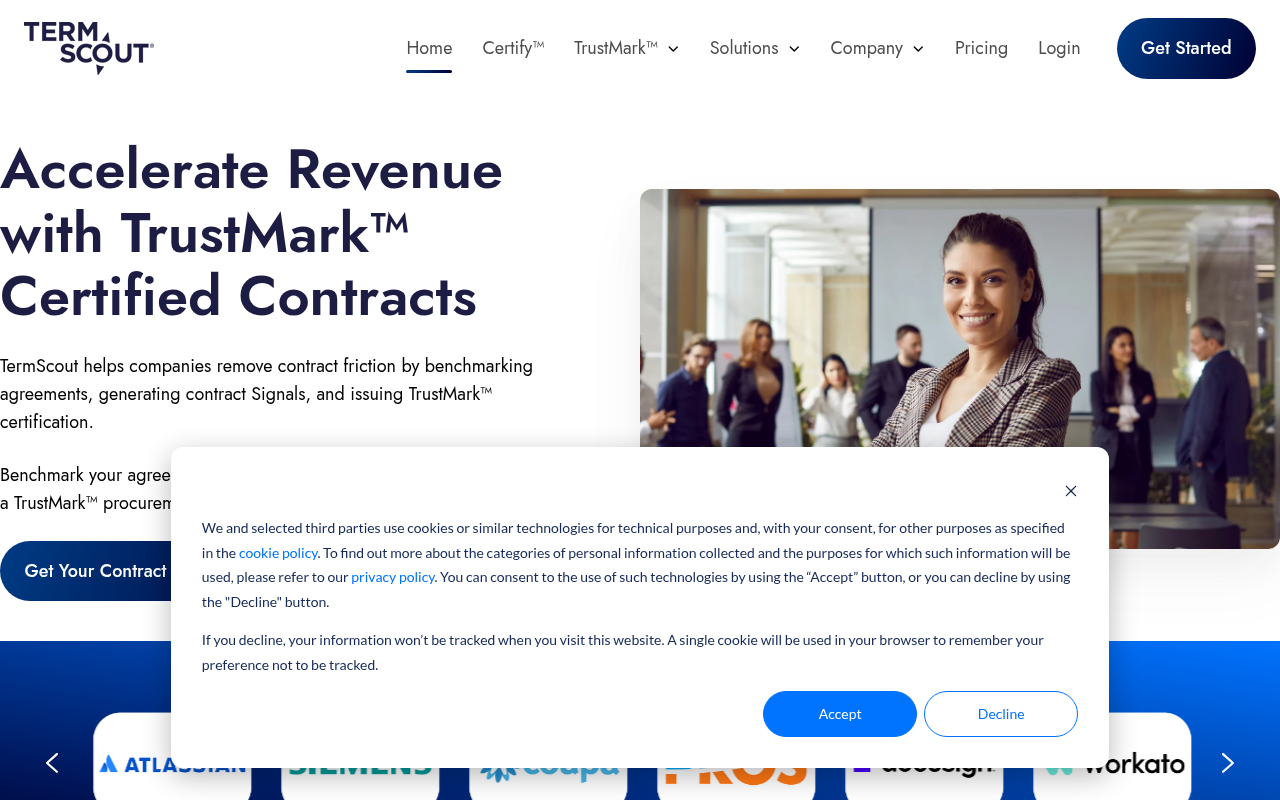 Termscout screenshot