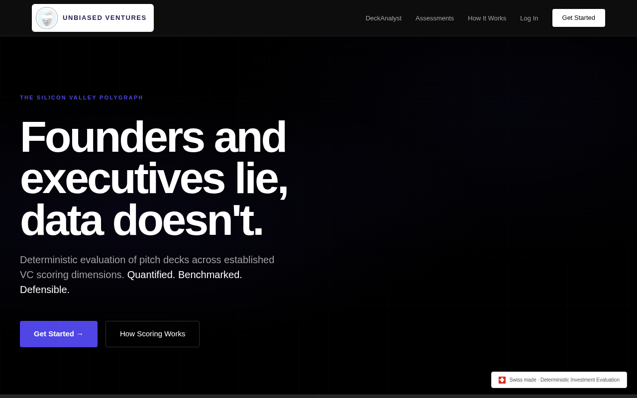 Unbiased Ventures screenshot