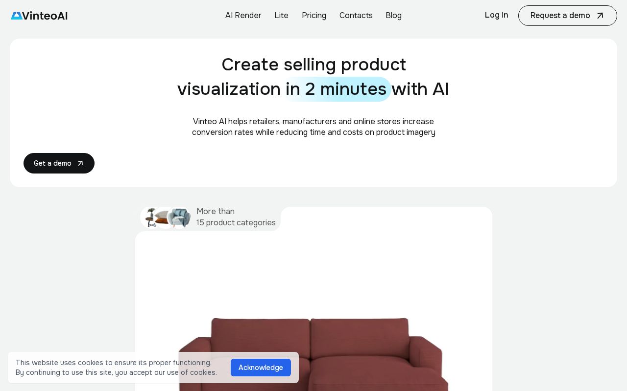 Vinteo screenshot