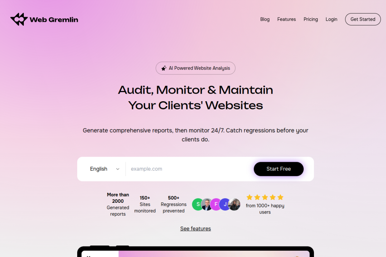 Web Gremlin screenshot