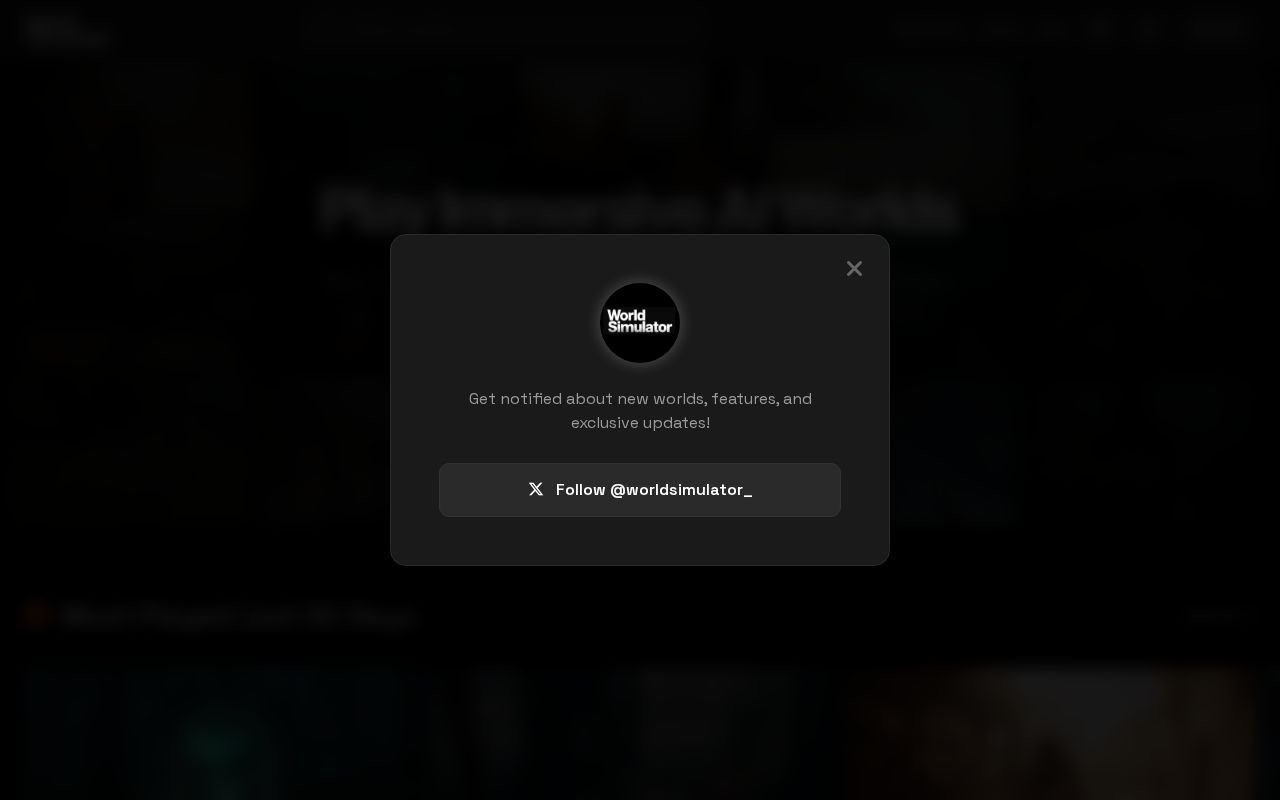 World Simulator AI screenshot
