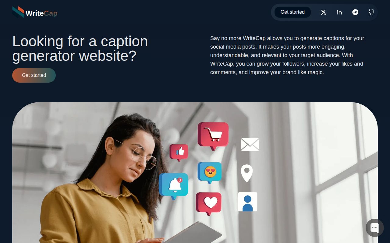 WriteCap screenshot