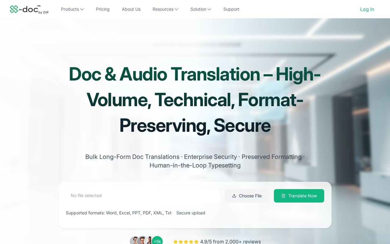 X-doc screenshot