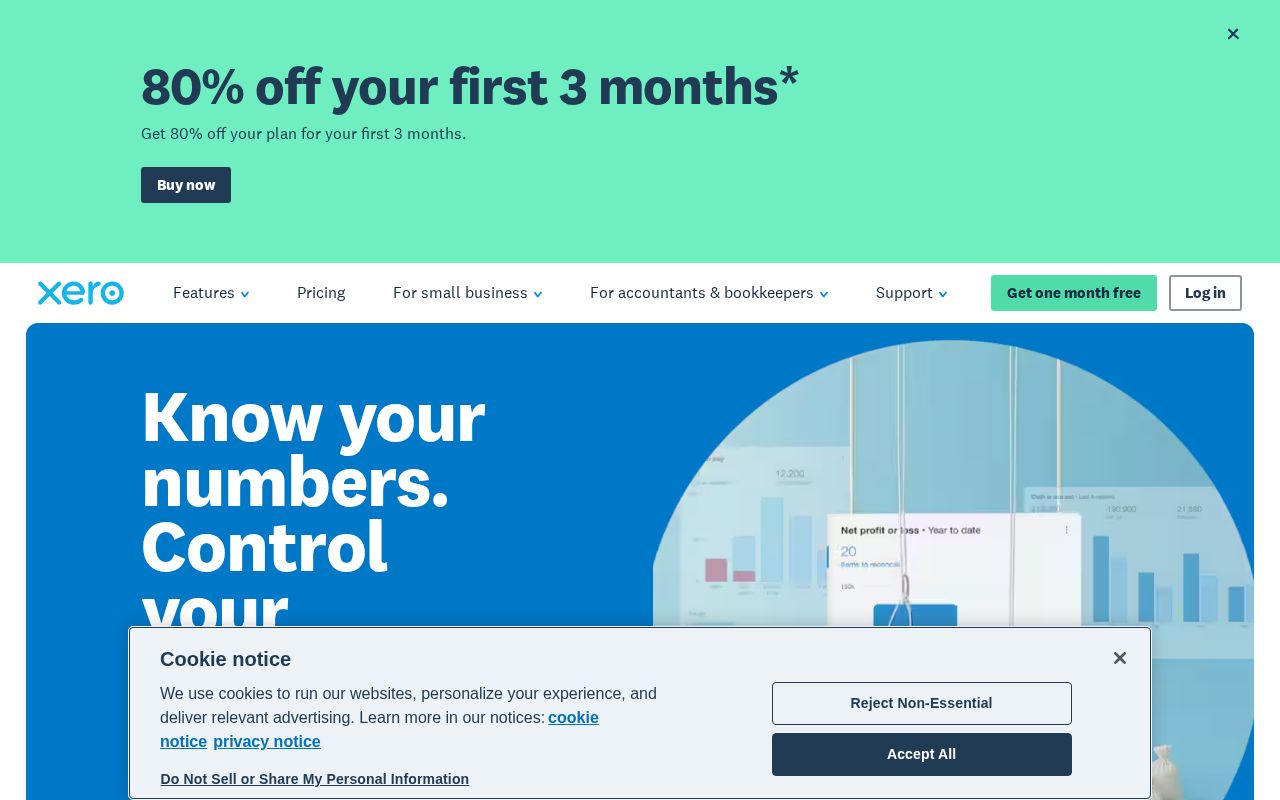 Xero screenshot