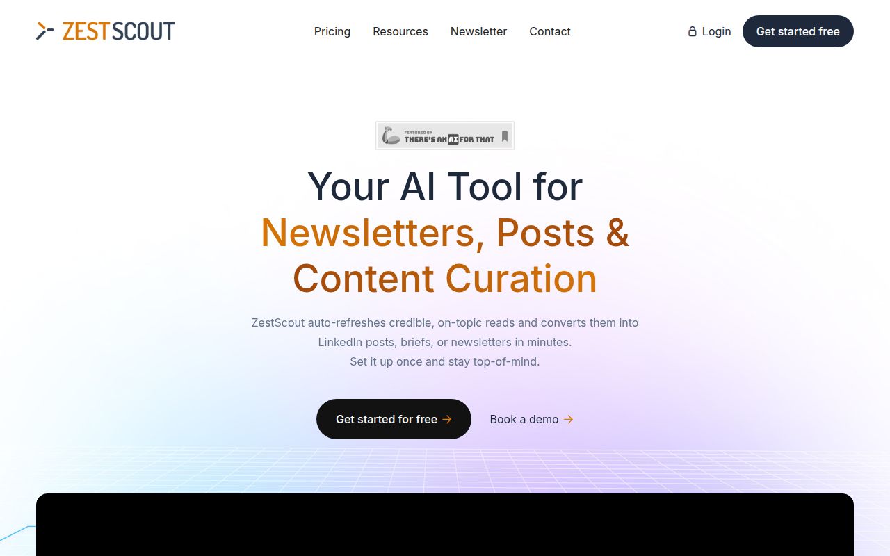 ZestScout screenshot